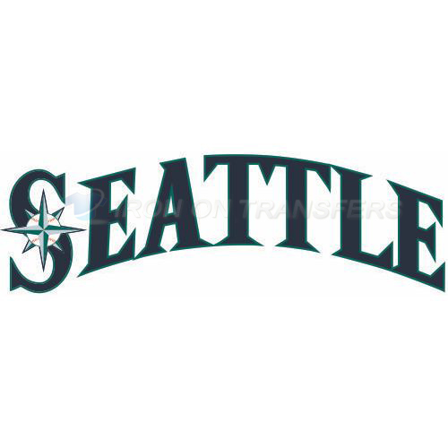 Seattle Mariners Iron-on Stickers (Heat Transfers)NO.1924